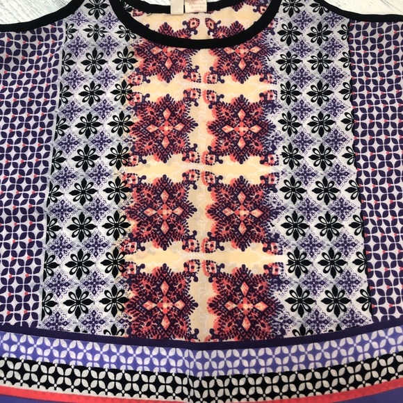 Shrinking Violet Multicolored Camisole Extra Small - Picture 9 of 9